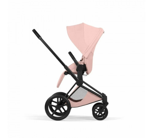 Коляска 2 в 1 Cybex Priam V Style, Peach Pink шасси Matt Black