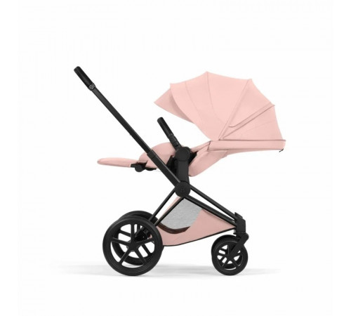 Коляска 2 в 1 Cybex Priam V Style, Peach Pink шасси Matt Black