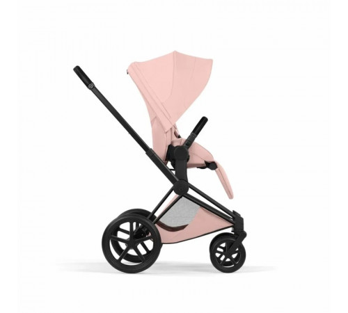 Коляска 2 в 1 Cybex Priam V Style, Peach Pink шасси Matt Black