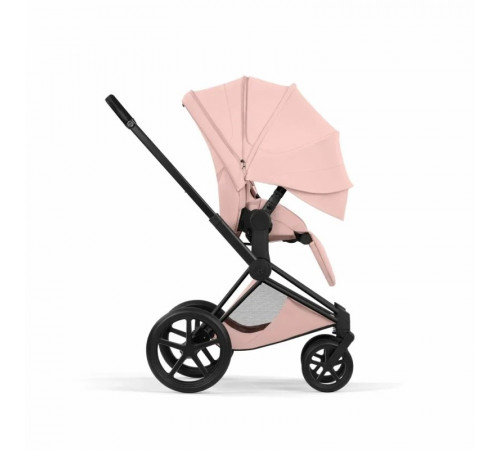 Коляска 2 в 1 Cybex Priam V Style, Peach Pink шасси Matt Black