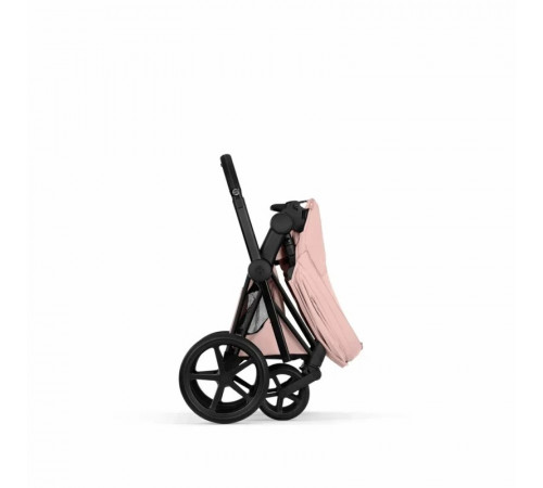 Коляска 2 в 1 Cybex Priam V Style, Peach Pink шасси Matt Black