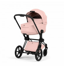 Коляска 2 в 1 Cybex Priam V Style, Peach Pink шасси Matt Black