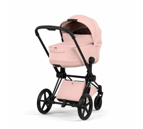 Коляска 2 в 1 Cybex Priam V Style, Peach Pink шасси Matt Black
