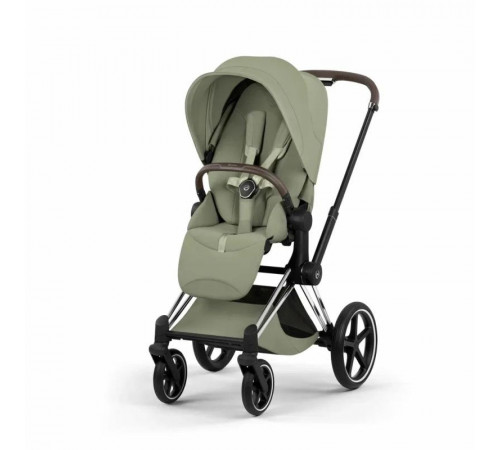 Коляска 2 в 1 Cybex Priam V Style, Sage Green шасси Chrome
