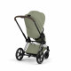 Коляска 2 в 1 Cybex Priam V Style, Sage Green шасси Chrome