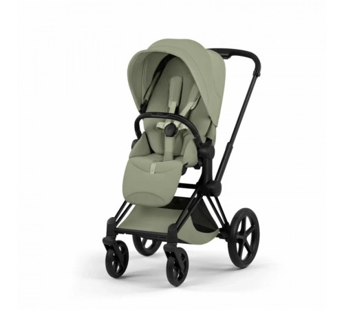 Коляска 2 в 1 Cybex Priam V Style, Sage Green шасси Matt Black