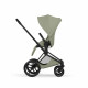 Коляска 2 в 1 Cybex Priam V Style, Sage Green шасси Matt Black