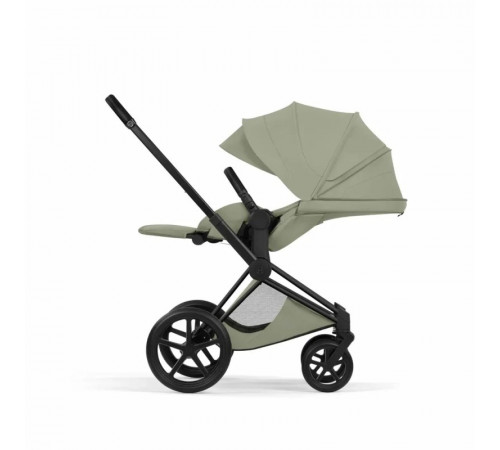 Коляска 2 в 1 Cybex Priam V Style, Sage Green шасси Matt Black