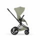 Коляска 2 в 1 Cybex Priam V Style, Sage Green шасси Matt Black