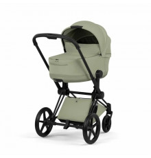 Коляска 2 в 1 Cybex Priam V Style, Sage Green шасси Matt Black