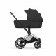 Коляска 2 в 1 Cybex Priam V Style, Sepia Black шасси Chrome
