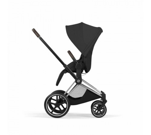 Коляска 2 в 1 Cybex Priam V Style, Sepia Black шасси Chrome
