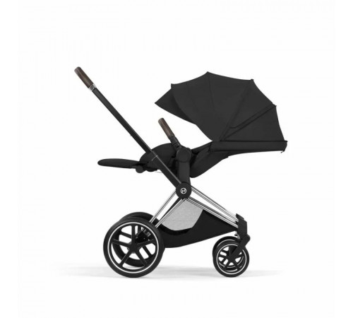 Коляска 2 в 1 Cybex Priam V Style, Sepia Black шасси Chrome