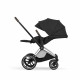 Коляска 2 в 1 Cybex Priam V Style, Sepia Black шасси Chrome