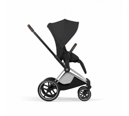 Коляска 2 в 1 Cybex Priam V Style, Sepia Black шасси Chrome