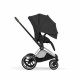 Коляска 2 в 1 Cybex Priam V Style, Sepia Black шасси Chrome