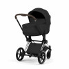 Коляска 2 в 1 Cybex Priam V Style, Sepia Black шасси Chrome Коляска 2 в 1 Cybex Priam V Style, Sepia Black шасси Chrome