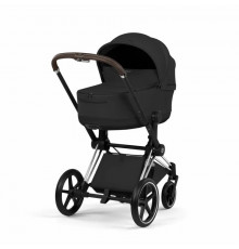 Коляска 2 в 1 Cybex Priam V Style, Sepia Black шасси Chrome