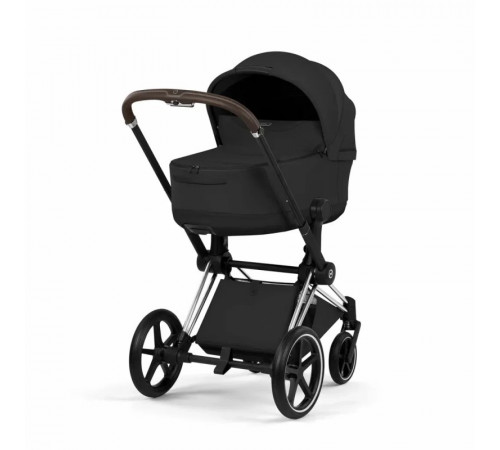 Коляска 2 в 1 Cybex Priam V Style, Sepia Black шасси Chrome