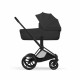 Коляска 2 в 1 Cybex Priam V Style, Sepia Black шасси Matt Black