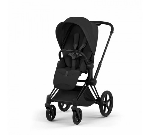 Коляска 2 в 1 Cybex Priam V Style, Sepia Black шасси Matt Black