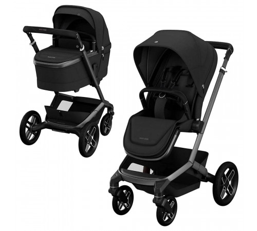 Коляска 2 в 1 Maxi-Cosi Fame, Twillic Black