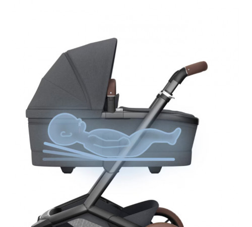 Коляска 2 в 1 Maxi-Cosi Fame, Twillic Graphite
