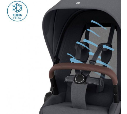 Коляска 2 в 1 Maxi-Cosi Fame, Twillic Graphite