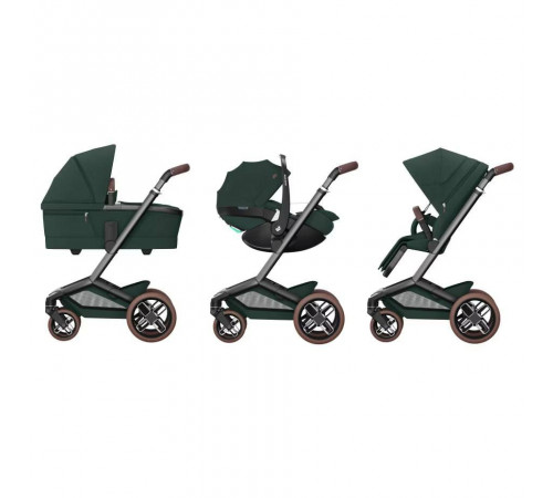 Коляска 2 в 1 Maxi-Cosi Fame, Twillic Green