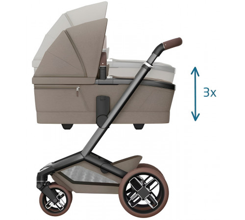 Коляска 2 в 1 Maxi-Cosi Fame, Twillic Truffle