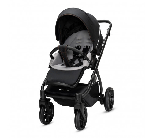 Коляска 2 в 1 Noordi Fjordi V.2, Voyager Black 815