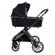 Коляска 3 в 1 Pituso Mayla Lux, Black