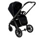Коляска 3 в 1 Pituso Mayla Lux, Black