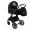 Коляска 3 в 1 Pituso Mayla Lux, Black