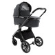 Коляска 3 в 1 Pituso Mayla Lux, Dark Grey