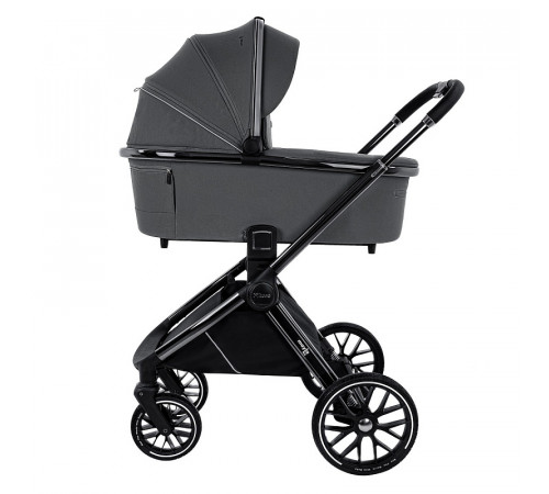 Коляска 3 в 1 Pituso Mayla Lux, Dark Grey