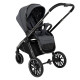 Коляска 3 в 1 Pituso Mayla Lux, Dark Grey