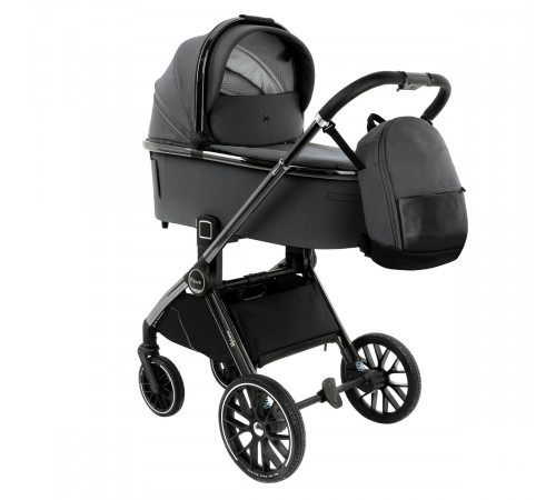 Коляска 3 в 1 Pituso Mayla Lux, Dark Grey