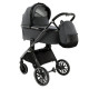 Коляска 3 в 1 Pituso Mayla Lux, Dark Grey