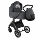 Коляска 3 в 1 Pituso Mayla Luxury, Dark Grey