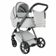 Коляска 2 в 1 Pituso Sole Leather, Island Stone