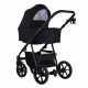 Коляска 2 в 1 Pituso Tossa, Black