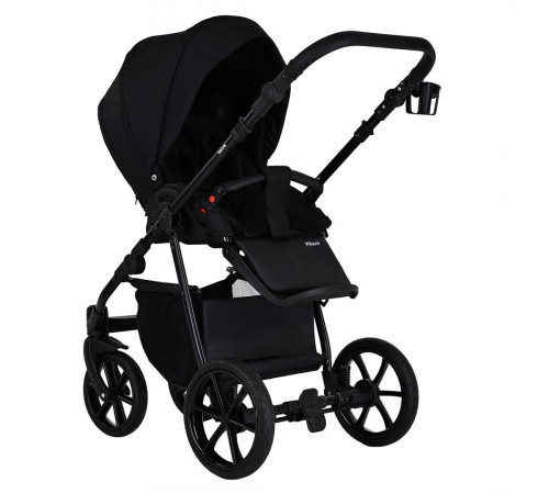 Коляска 2 в 1 Pituso Tossa, Black