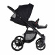 Коляска 2 в 1 Pituso Tossa, Black