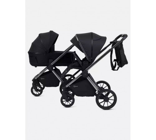 Коляска 2 в 1 Rant Falcon Thermo, Black