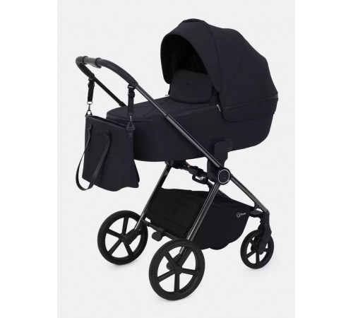 Коляска 2 в 1 Rant Teo, Black Chrome Black