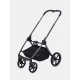 Коляска 2 в 1 Rant Teo, Black Chrome Black