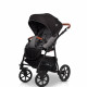 Коляска 3 в 1 Riko Basic Bella Lux, 01 (Темно-серый)