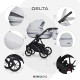 Коляска 2 в 1 Riko Basic Delta, 01 - Grey Fox (Серый)