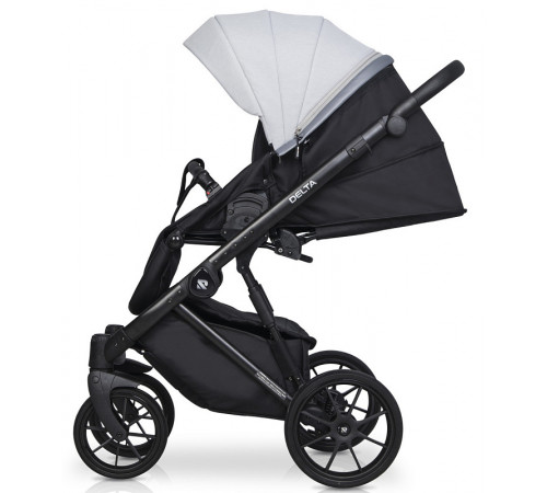 Коляска 2 в 1 Riko Basic Delta, 01 - Grey Fox (Серый)